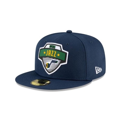 Utah Jazz Gorra | New Era NBA Tip Off Edition 59fifty Fitted Cap Mexico - Azules